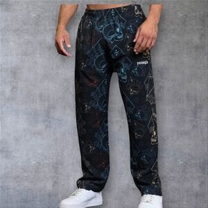 YoungLA Black Skull Joggers